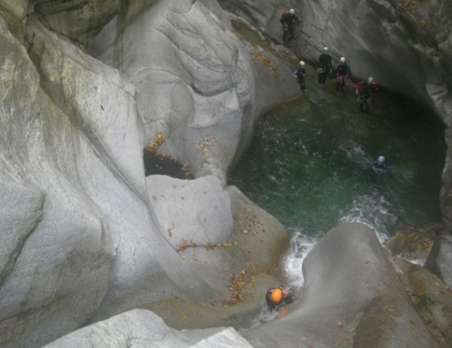  Canyoning in the most beautiful canyons 